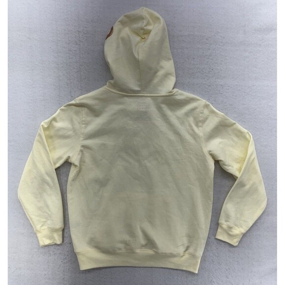 Disney Mickey Mouse Girls Graphic Pullover Hoodie Large 11-13 Ivory Sweatshirt - Picture 11 of 15